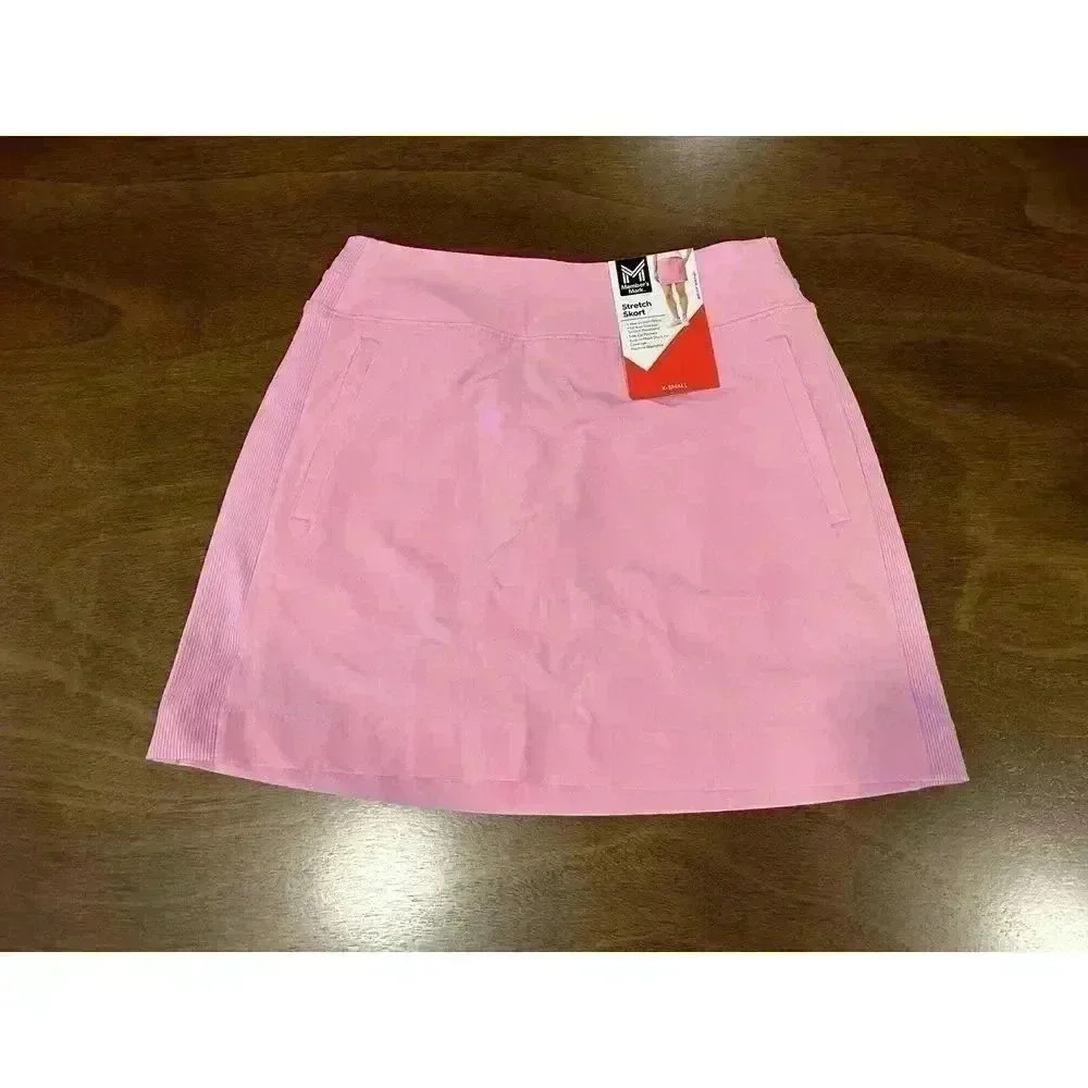 Member's‎ Mark Built-In Short Stretch Woven Active Skort Powder Pink (0160) - Picture 2 of 13